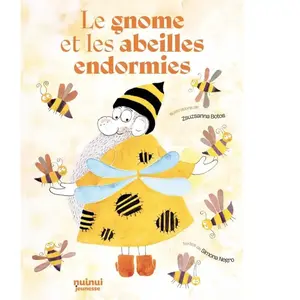 Le gnome et les abeilles endormies pas cher