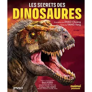 Nuinui Jeunesse Les secrets des dinosaures cartonné