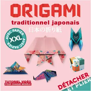 Nuinui Détacher et Plier XXL ! Origami traditionnel japonais Collectif (Auteur) pas cher