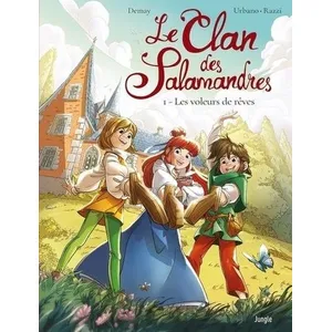 Jungle Le Clan des Salamandres - Tome 1 Les voleurs de rêves (BD) pas cher