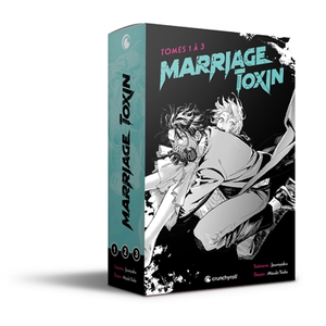 CRUNCHYROLL Marriage toxin - coffret tomes 1 à 3 pas cher