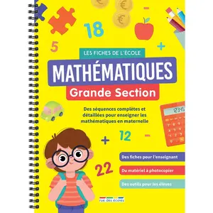 Comparateur de prix : Les fiches de l'école Mathématiques Grande Section