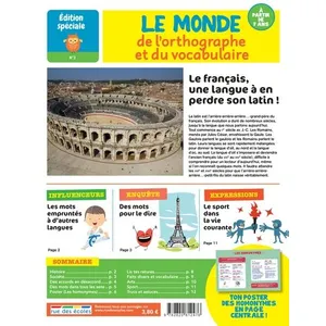 Comparateur de prix : Rue Des Ecoles Édition spéciale n°2 - Le monde de l'orthographe et du vocabulaire