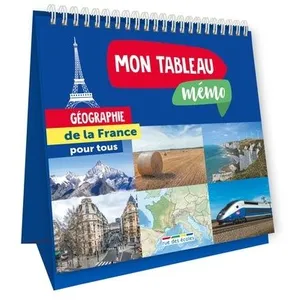Comparateur de prix : Rue Des Ecoles Mon tableau mémo - Géographie de la France pour tous