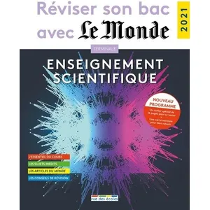 Comparateur de prix : Rue Des Ecoles Réviser son bac avec le Monde : Enseignement scientifique 2021
