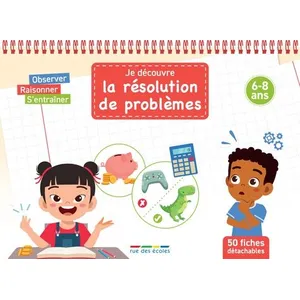 Comparateur de prix : Rue Des Ecoles Je découvre la résolution de problèmes (6-8 ans)