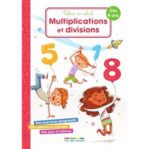 Comparateur de prix : Rue Des Ecoles Cahier de calcul multiplications et divisions