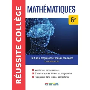Rue Des Ecoles Réussite collège mathématiques 6e pas cher