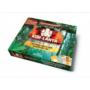 ISBN Dragon D'or Livres Du Koh-Lanta - Escape box pas cher