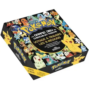 Pokémon - Voyage à Travers les 9 Régions (Cherche et Trouve) pas cher