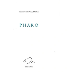 Pharo - Valentin Degueurce - Unes Eds - broché - Poésie broché pas cher