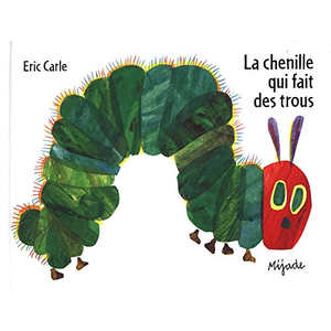Mijade Eds Chenille qui fait trous album cartonné pas cher