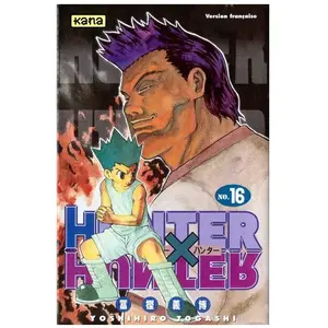 Comparateur de prix : KANA Hunter X Hunter - Tome 16 Yoshihiro Togashi (Auteur), Yoshihiro Togashi (Illustration)