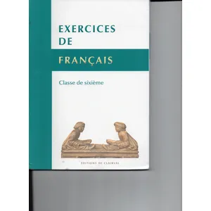 Comparateur de prix : Traditions Monastiques Eds Exercices de français - Classe de sixième