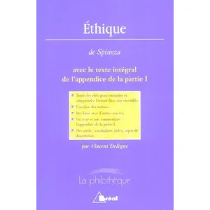 Bréal Ethique (Spinoza) pas cher