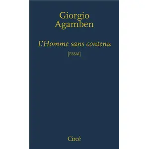 Circe L'homme sans contenu pas cher