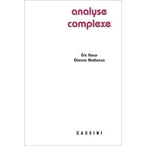 Cassini Ed Analyse complexe