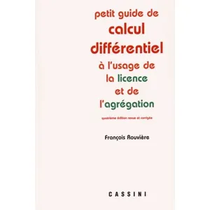 Comparateur de prix : Cassini Ed Petit guide de calcul différentiel