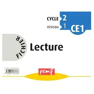 Comparateur de prix : PEMF Fichier Lecture Autocorrectif Cycle 2 - Fichier 2.1