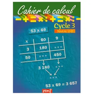 Mathématiques Niveau C-4 Cahier De Calcul Techniques OpératoiresVendu parcultura-librairie