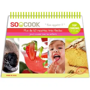 Editions Auzou livre de cuisine so cook pas cher
