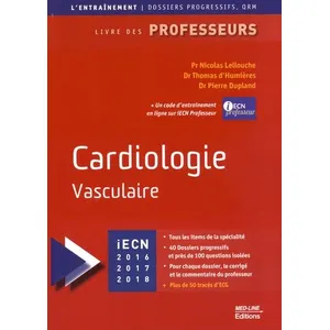 Med-Line Cardiologie vasculaire : Livre des professeurs, Edition 2016-2017-2018 pas cher