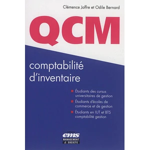 Ems Management Et Societes QCM - Comptabilité d'inventaire pas cher