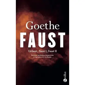 Bartillat Faust - Urfaust, Faust I, Faust II pas cher