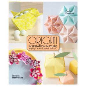 Comparateur de prix : Marie Claire Origami Inspiration Nature - 30 Pliages De Fleurs, Plantes, Animaux