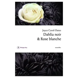 Philippe Rey Dahlia noir et rose blanche pas cher