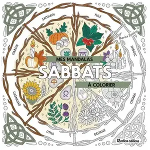 Rustica Mes mandalas Sabbats à colorier