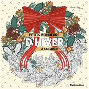 Rustica Petits bonheurs d'hiver à colorier pas cher