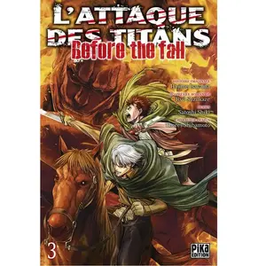 PIKA L'attaque des titans - before the fall tome 3 pas cher