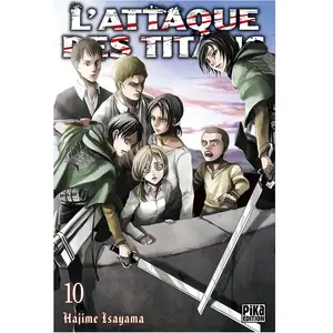 Pika Edition L'attaque des titans Tome 10 pas cher
