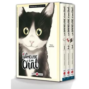 Comparateur de prix : Bamboo Editions La Gameuse et son chat - Starter pack vol. 01-03