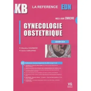 Comparateur de prix : Grego Ikb gynecologie obstetrique 2024 Xavier Carcopino (Auteur)