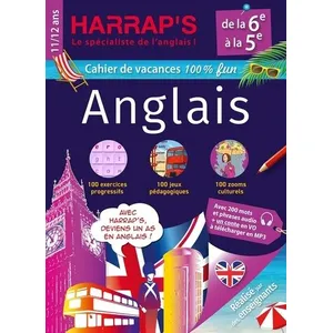 Comparateur de prix : HARRAP's Cahier de vacances De la 6e à la 5e