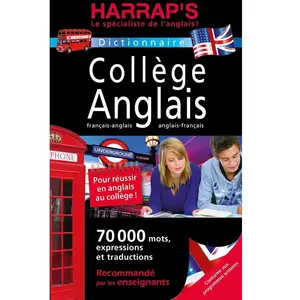 Harrap's collège français-anglais / anglais-français pas cher