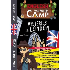 Comparateur de prix : Harrap's Editions English summer camp - Mysteries in London / 6e
