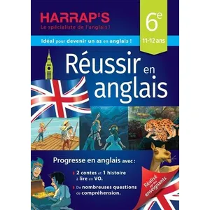 Réussir l'anglais en 6e (Harrap's cahier de vacances) pas cher