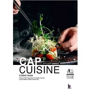 B.p.i. Cap cuisine 1ère et 2ème années - Elève pas cher