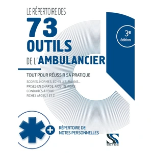 Setes Le répertoire des 63 outils de l'ambulancier pas cher