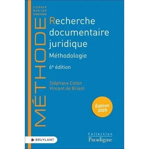 Comparateur de prix : Bruylant Recherche documentaire juridique : méthodologie : édition 2025