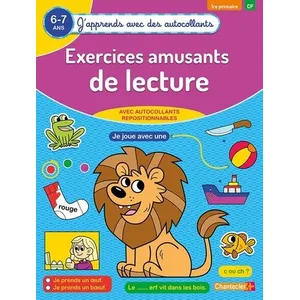 Comparateur de prix : Chantecler Exercices amusants de lecture 1re primaire CP 6-7 ans