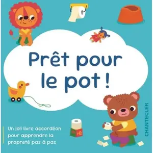 Prêt pour le pot! (livre accordéon en boîte) - Collectif - Chantecler - Coffret - Document jeunesse Coffret pas cher