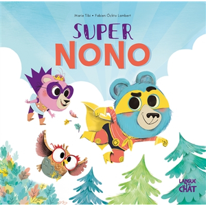 Langue Au Chat Super Nono Dans le bois de Coin joli pas cher