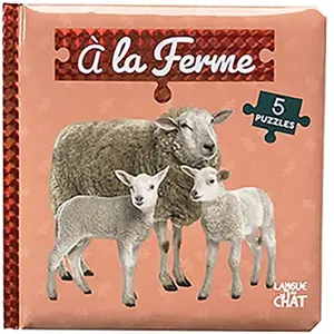 ISBN Langue Au Chat Bébé touche-à-tout - Mon livre puzzle - À la ferme pas cher