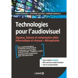 De Boeck Supérieur Technologies pour l'audiovisuel pas cher