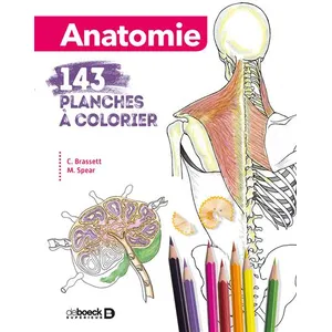 Comparateur de prix : De Boeck Supérieur Anatomie 143 planches à colorier