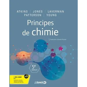 Comparateur de prix : De Boeck Supérieur Principes de chimie (version Luxe)